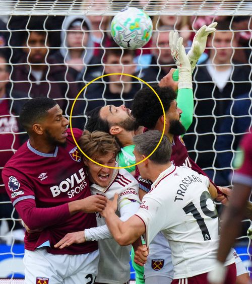 Fază controversată în Premier League    FOTO.  VAR a intervenit în prelungirile meciului   West Ham - Arsenal.  Decizia ar putea stabili câștigătoarea titlului!