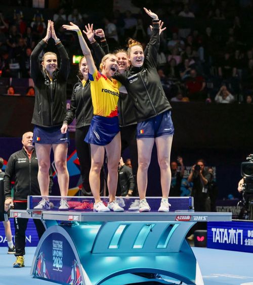 Bucuria calificării în semifinalele CM 2026 (foto: Facebook/FRTM)
