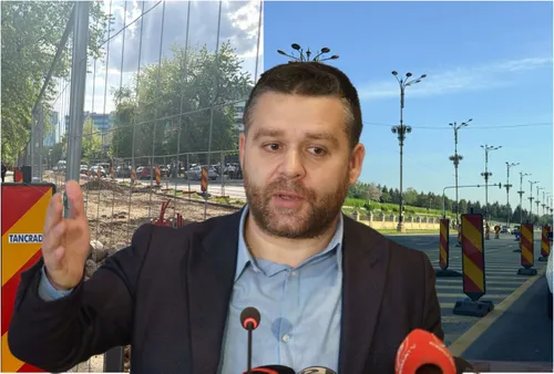 Dl. Ciucu ne explică de ce e plin orașul de șantiere, nu și de muncitori. “Am avut două probleme”, spune primarul despre peisaju urban ciuruit, dar împrejmuit