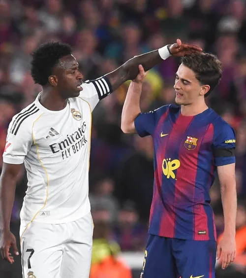 „Joacă și taci!”     Ironii între Gavi și Vinicius , la El Clasico. Cum a încercat starul lui Real Madrid să-i provoace pe catalani