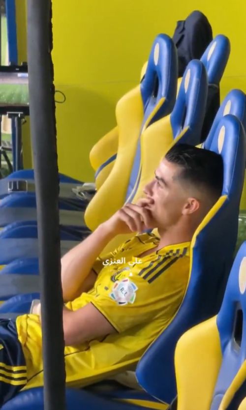 Dezamăgirea lui Cristiano Ronaldo, după ce Al-Nassr a ratat câștigarea titlului. Foto: captură X/@FabrizioRomano