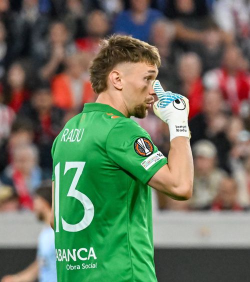 Altă gafă pe lista lui Radu!  FOTO. MVP etapa trecută, cel mai slab acum.   Ce a făcut portarul  la Celta - Levante. Reacția Marca