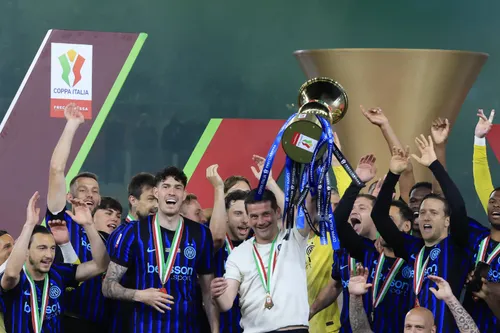 Cristi Chivu a câștigat Cupa Italiei cu Inter FOTO Imago
