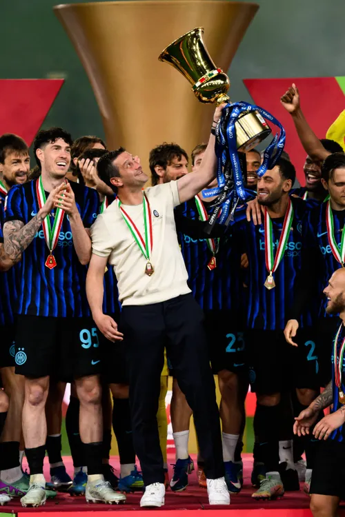 Cristi Chivu a câștigat Cupa Italiei cu Inter FOTO Imago