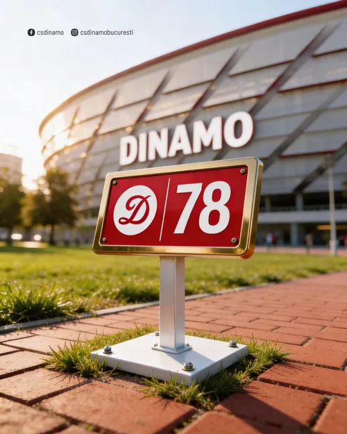Reacția CS Dinamo  Ce a postat de ziua clubului, după ce Ionuț Lupescu a spus că noua siglă   nu va apărea  pe viitorul stadion