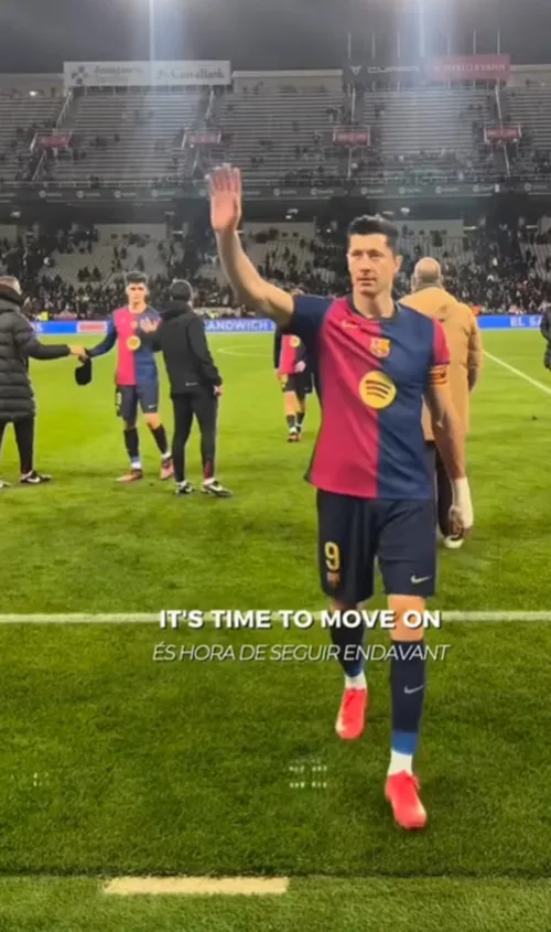 Robert Lewandowski a anunțat că va pleca de la Barcelona. Foto: captură Instagram/@_rl9