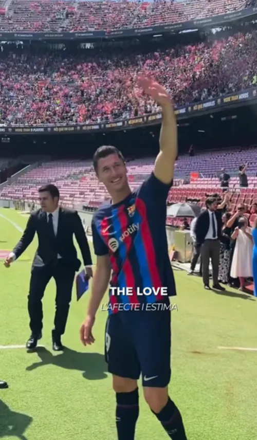 Robert Lewandowski a anunțat că va pleca de la Barcelona. Foto: captură Instagram/@_rl9
