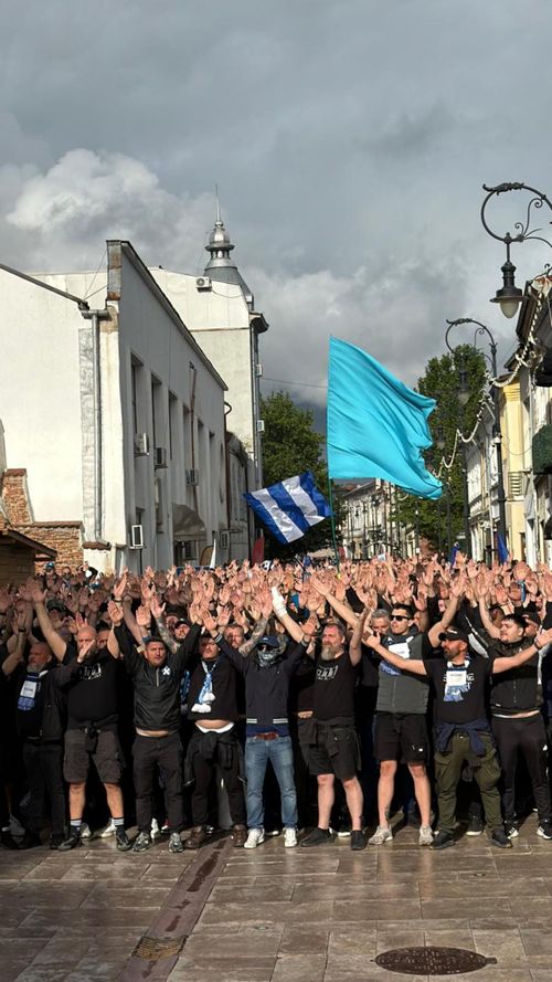 U Craiova - U Cluj (înainte de meci). Foto: Vlad Nedelea / Theodor Jumătate