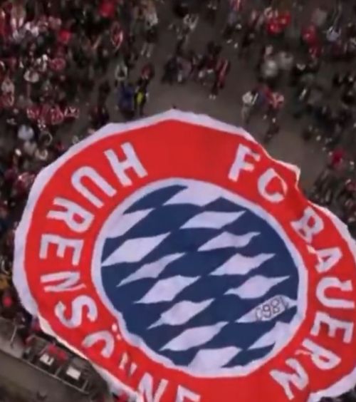 Bayern, ca FCSB     VIDEO.  Campioana Germaniei a fost   victima unei farse  din partea rivalei, la sărbătoarea de titlu