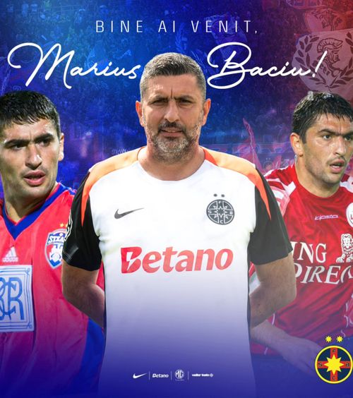 Marius Baciu, prezentat oficial  FCSB a anunțat acordul cu noul tehnician: cine va face parte din   staff-ul tehnic