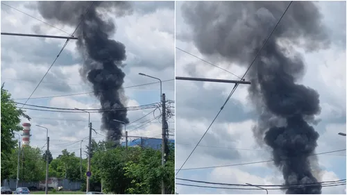 BREAKING | Explozie și incendiu la CET Vest, pe Bd. Timișoara. Mesaj RO-ALERT : "Ocoliți zona!". Instalația afectată este aproape de transformatoarele distruse în aprilie | UPDATE