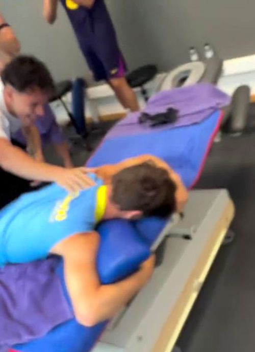 Gavi, de la agonie la extaz    VIDEO:  Reacția copleșitoare a mijlocașului de la Barcelona:   după două accidentări foarte grave în 2 ani, acum merge la Mondial!