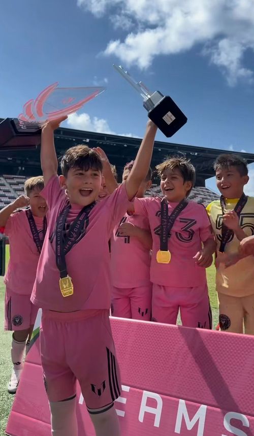 Ciro Messi, așa tată, așa fiu    VIDEO:  Mezinul campionului mondial,   gol spectaculos, cu dreptul, din lovitură liberă  și celebrare de superstar