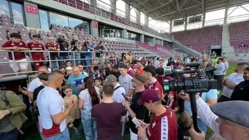 Daniel Pancu, prezentat oficial la Rapid. Foto: Iosif Popescu / GOLAZO.ro