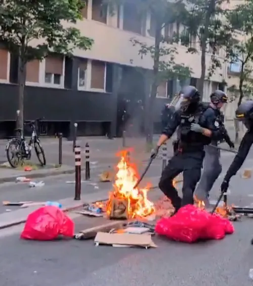 Haos la Paris, în timpul finalei Champions League    FOTO:  Forțele de ordine, nevoite să intervină!    Arestări după actele de vandalism   din timpul meciului PSG - Arsenal
