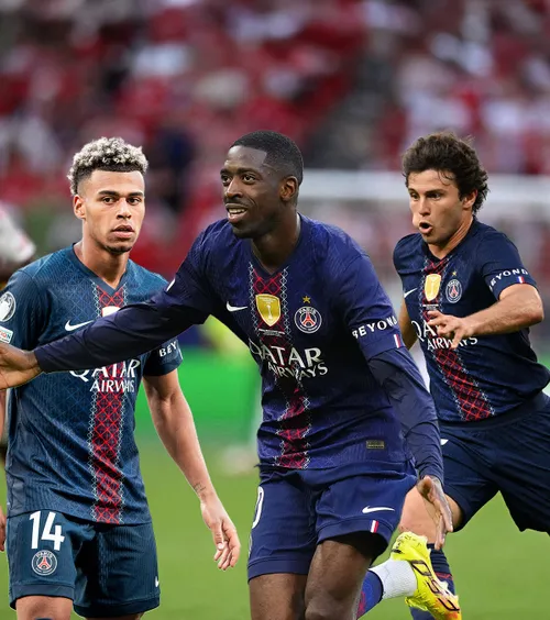 PSG, săgeți către Arsenal  Fotbaliștii lui Luis Enrique exultă:   „Am fost singura echipă care a vrut să joace”  + „Vrem și al 3-lea trofeu!”