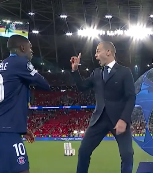 Ceferin a gafat-o!    VIDEO.  Ce a făcut   președintele UEFA pe scenă,  după finala UCL + Marquinhos, gestul serii: „Un adevărat gentleman”