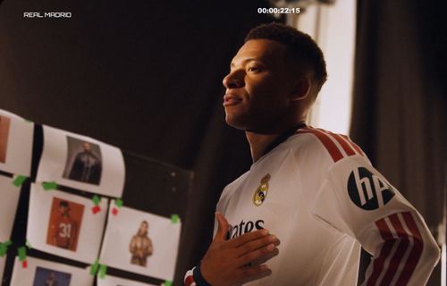 Noul echipament al echipei Real Madrid. Foto: captură video/X