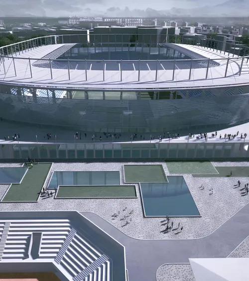 Modificări importante  Ce s-a schimbat în proiectul noului   stadion din Constanța  + Bugetul a fost majorat