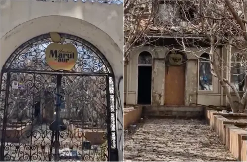 VIDEO | Trista poveste a ”Mărului de Aur", restaurantul-emblemă ajuns ruină în inima Bucureștiului. Casa Principesei Elisabeta a ars de două ori, dar e tot monument istoric