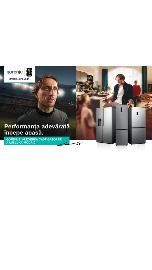 Gorenje  intră din nou în joc alături de   FIFA World Cup 2026™