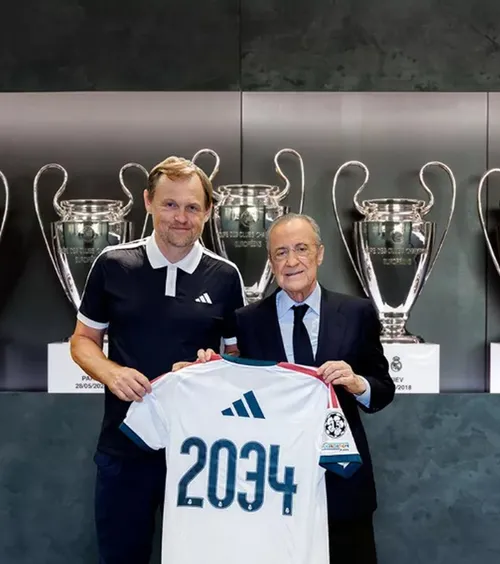 „Cel mai important contract din istoria fotbalului”  Florentino Perez jubilează:   înțelegere pentru următorii 8 ani! Cât primește Real Madrid pe sezon