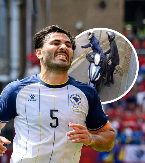 Eroul Kolasinac     VIDEO:   După evoluția de la Mondial, au revenit în prim-plan   imaginile  șocante  cu el din 2019: „Unul dintre cele mai mari acte de curaj”