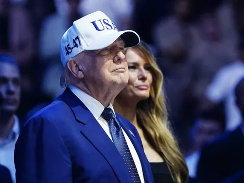 Donald și Melania Trump, prezenți la Gala UFC Freedom 250 de la Casa Albă (foto: Imago)