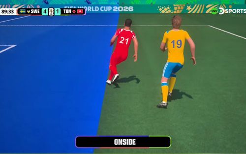 Decizie schimbată de VAR cu ajutorul cricketului la Suedia - Tunisia 5-1. Golul de 4-1 al lui Svanberg