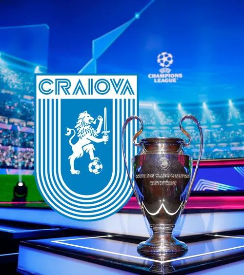 U Craiova, cât noroc!  Campioana României a aflat cu cine ar putea juca în   turul 2 preliminar din Liga Campionilor