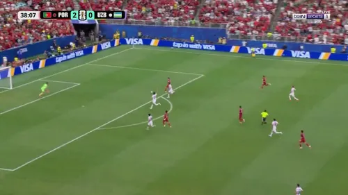 Portugalia - Uzbekistan, al doilea gol al lui Ronaldo. Capturi X