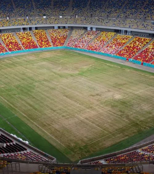 COMPLET DISTRUS!  Cum arată gazonul de pe   Arena Națională  după evenimentele din ultimele luni + Când s-ar putea juca iar acolo