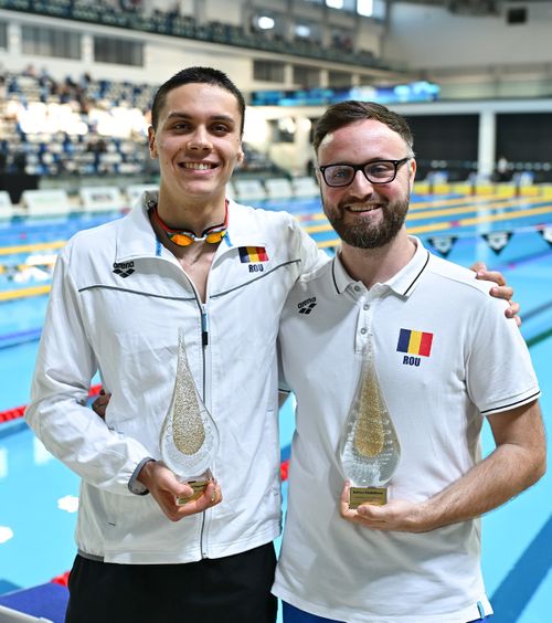 David Popovici revine în bazin  Campionul olimpic și-a aflat   programul de la Roma   » România mai are încă patru reprezentanți