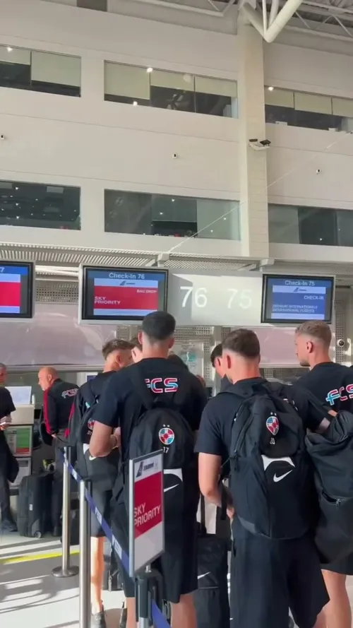 FCSB a plecat în cantonamentul din Țările de Jos. Foto: Facebook / FCSB