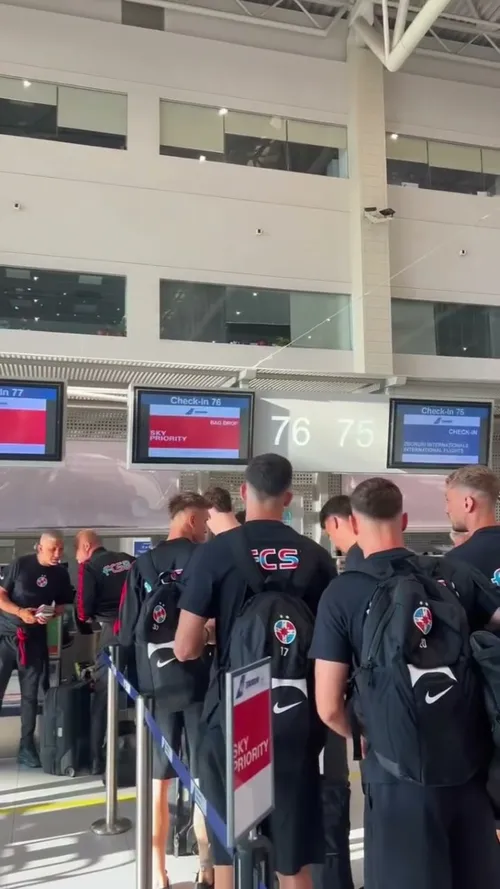 FCSB a plecat în cantonamentul din Țările de Jos. Foto: Facebook / FCSB