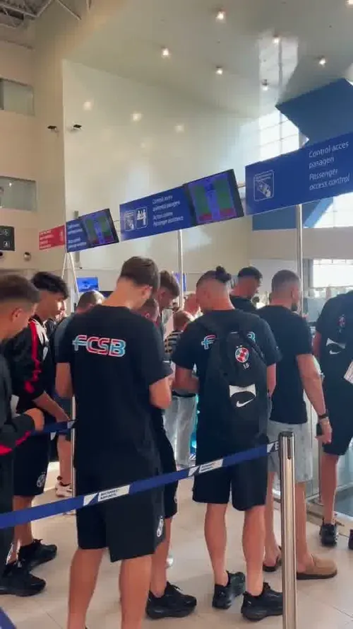 FCSB a plecat în cantonamentul din Țările de Jos. Foto: Facebook / FCSB
