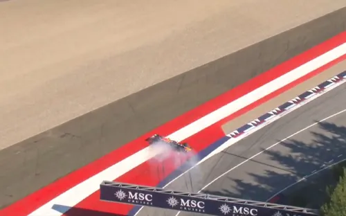 Max Verstappen, accident în calificările Marelui Premiu al Austriei (FOTO: captură F1)