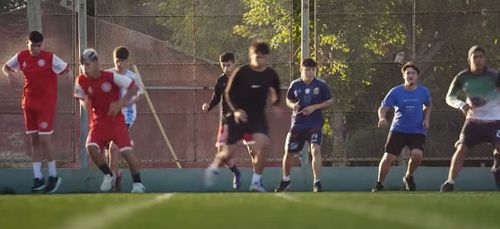 Adolescenți argentinieni la antrenament