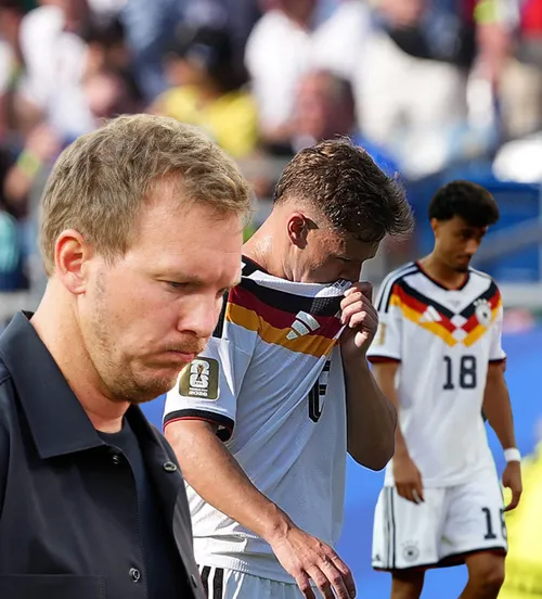 Scandal în Germania    FOTO.   Cum s-au autosabotat nemții la penalty-uri:   Kimmich s-a rugat de el, dar a refuzat să tragă!