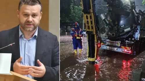 Cu ocazia inundației, primarul Ciucu descoperă una dintre marile probleme ale Bucureștiului: infrastructura de canalizare și ape pluviale. Zice ccă "nu lamentări, ci soluții!"