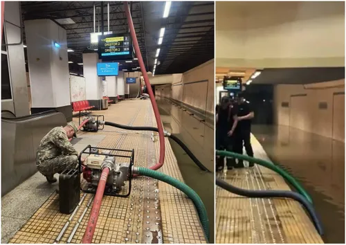 Soluția care ar putea păzi metroul din București de dezastre precum inundațiile din Piața Victoriei. Batardouri mobile - ce sunt și cum funcționează