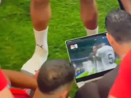 Real Madrid și Mbappe, inspirație pentru Egipt înaintea loviturilor de departajare cu Australia. Foto: Captură „X” @cIairefontaine