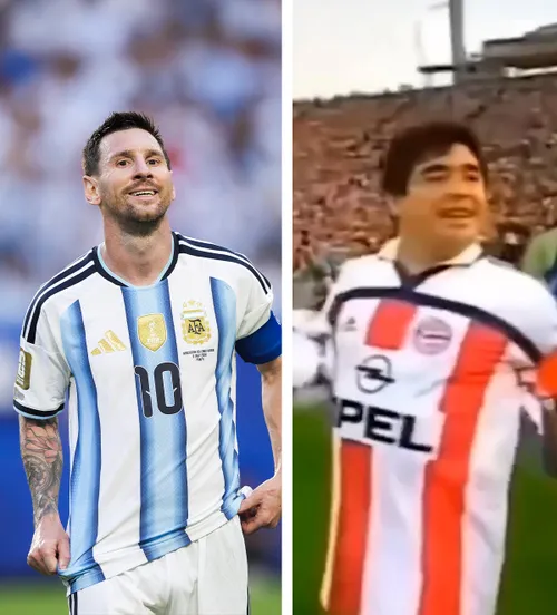 Messi vs. Maradona, la 39 de ani  Comparația de care mulți nu vor să audă. De ce e   atât de surprinzătoare.    FOTO:  Viața lui Diego luase o turnură dramatică