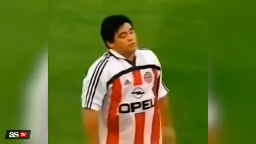Diego Maradona la 39 de ani (foto: captură YouTube)