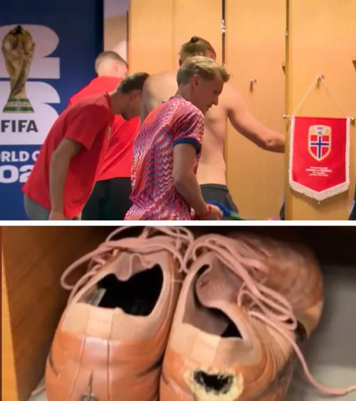 Secrete din vestiarul Norvegiei  Înaintea meciului cu Brazilia, FIFA a dezvăluit trucul unui fotbalist, după ce îi   filmase dezbrăcați pe nordici