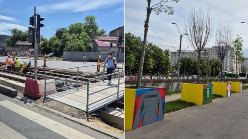 FOTO | Ce spune Inițiativa Prelungirea Ghencea despre stadiul lucrărilor de pe șantier. „Vrem ca lucrurile să se miște mai repede, vedem doar câteva echipe pe teren”