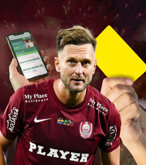 Șoc în Liga 1!  Damjan Djokovic și juristul de la CFR Cluj,   anchetați de FRF pentru pariuri  » Ce pedeapsă riscă jucătorul