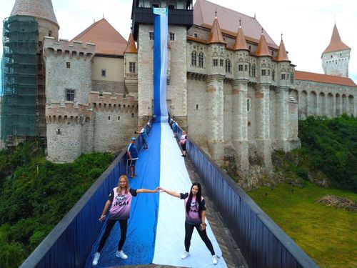 Gestul impresionant al fanilor Corvinului. Foto: Facebook/Primăria Hunedoara
