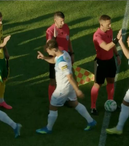 U Craiova, moment tensionat    FOTO.  Doi jucători ai oltenilor   au refuzat să dea mâna  cu adversarii de la Vitebsk » Legătura cu războaiele Rusiei