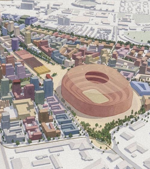 „Teatrul Viselor” devine un complex de vis    Manchester United  și-a prezentat planurile pentru arena de 100.000 de locuri, în centrul unui cartier de diverstisment